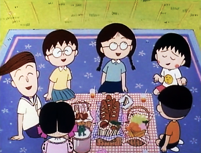 樱桃小丸子 一起去野餐