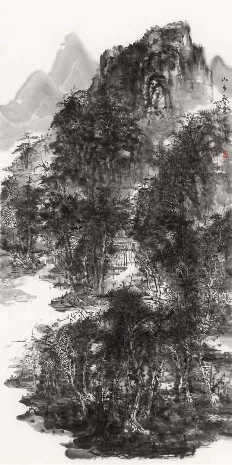山水画家李伟