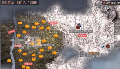 明日之后:地图资源分布图 轻轻松松完成任务