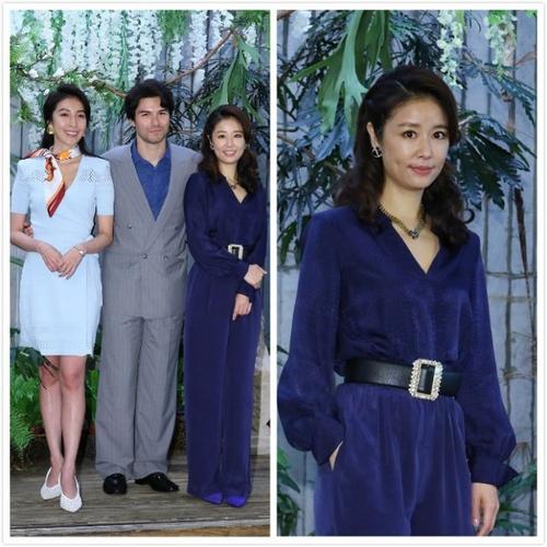 林心如在外媒镜头下也这么美,看着大气还沉稳,就是肤色不够白