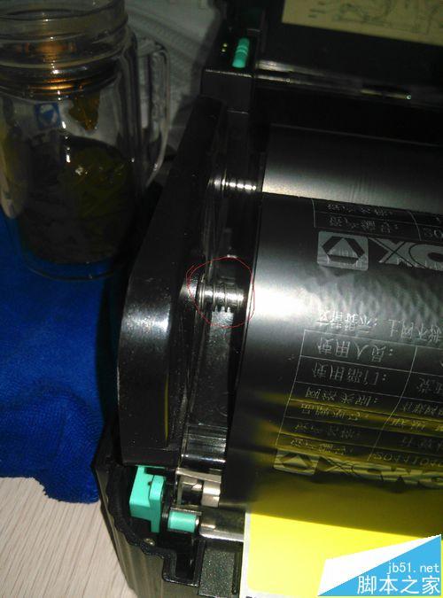 tsc244条码打印机机色带回收轴不转圈该怎么办