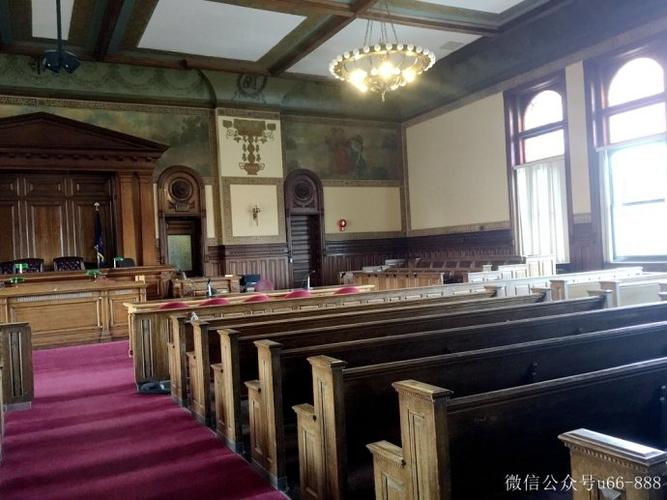 美国一个县城的政府和法院