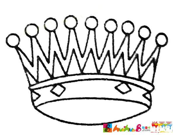 皇冠简笔画大全及画法步骤教程图片