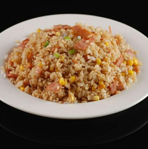 培根炒米饭酸豆角