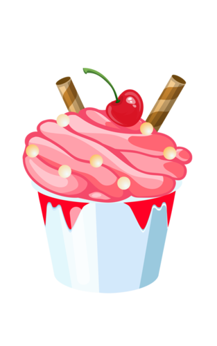 冰淇淋卡通粉色图片大全