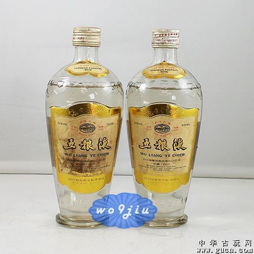 五粮液老酒1987年黄标老五粮液浓香白酒