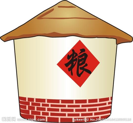 矢量 粮仓 大丰收设计图__其他_广告设计_设计图库_昵