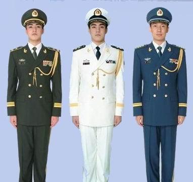 男式军官礼服