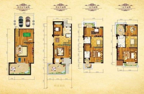 联排别墅平面图(2/18)