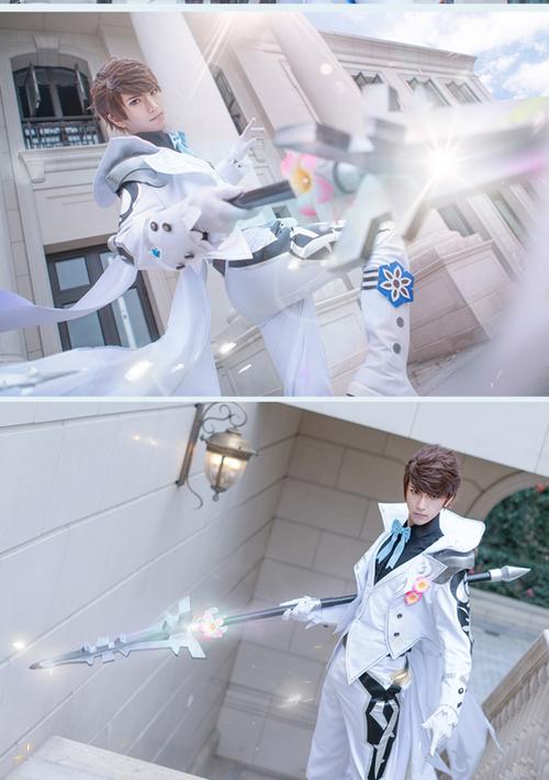 赵云白执事cos现货王者荣耀皮肤cosplay帅气服装男衣服武器鞋全套_7折