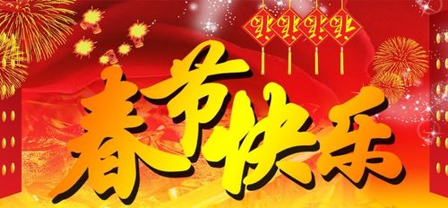 春节快乐用英语怎么说?急死了!