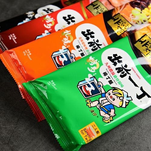 香港进口方便面日清出前一丁4袋