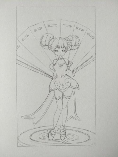 王者荣耀中的小乔角色,很喜欢.