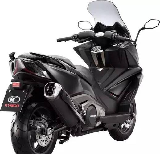 光阳双缸踏板摩托车ak550开卖