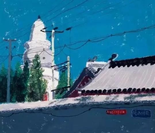 王玉平油画作品欣赏