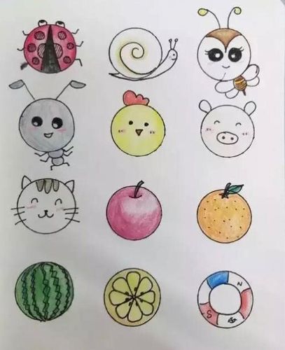 亲子陪伴 享受幸福时光——岑巩县思旸镇幼儿园亲子活动之(圆形创意画