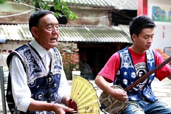 [记忆乡愁]传承:云南白族大本曲传承人赵丕鼎