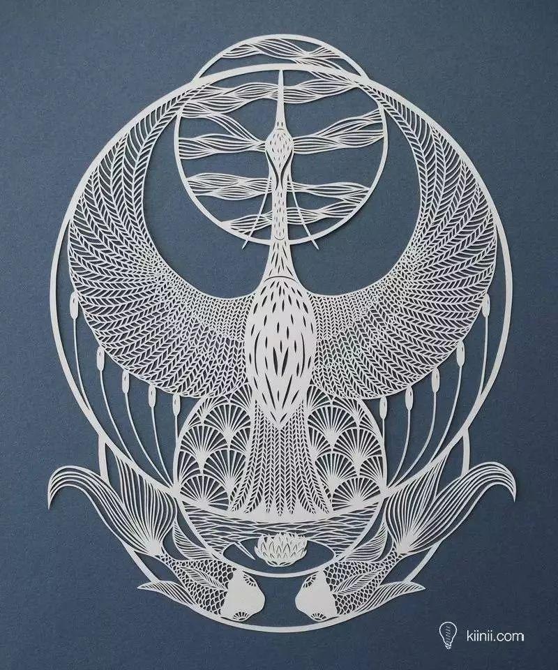 外国小姐姐绝美剪纸,惊艳全网!毛发,鳞片清晰可见,网友:这双手能卖吗?