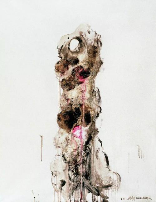 7亿元!周春芽的画怎么就这么贵?