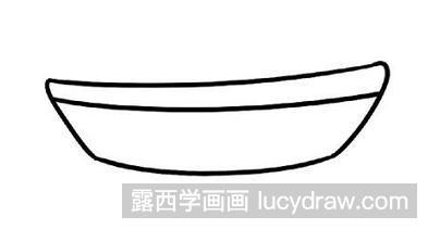 儿童画船上的兔子画法教程