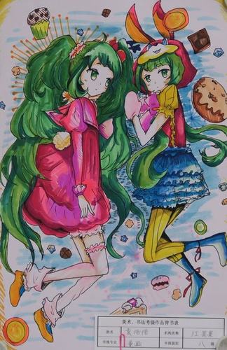 红果果2020年暑假班学员考级作品欣赏(少儿美术,漫画篇)