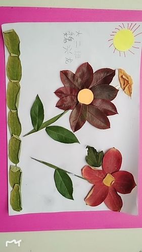 秋天的喜悦,大自然中随处都有让孩子们快乐学习的素材,色彩鲜丽的树叶