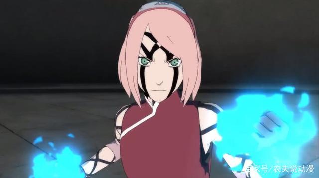 博人传:小樱为当代最强女忍者,实力远超纲手,用拳头痛