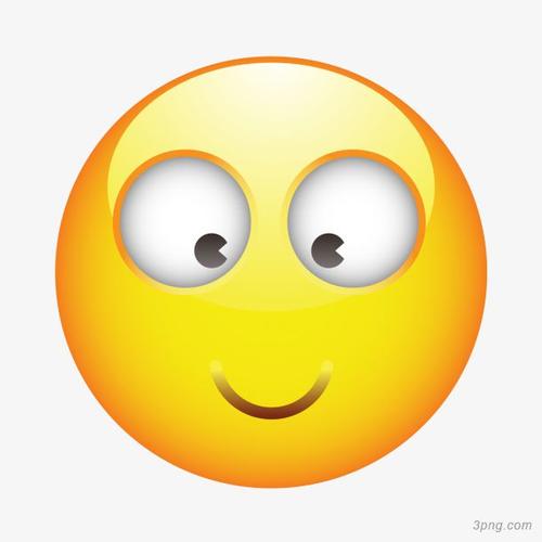欢快表情卡通头像png素材透明免抠图片-卡通手绘