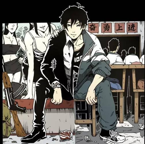 《谢文东漫画》六一专题,回味童年看过的经典小说《坏蛋》