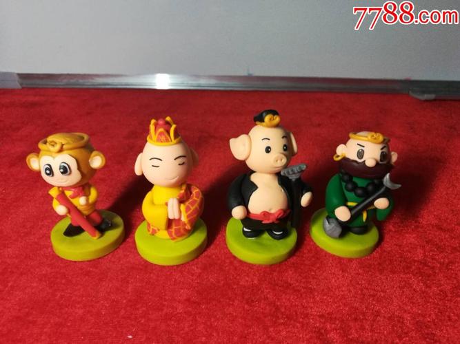 彩泥西游记手办--师徒四人