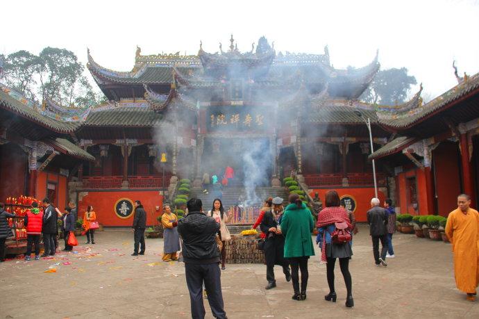转载重庆大足石刻之宝顶山圣寿寺