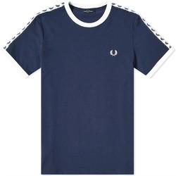 fredperry佛莱德派瑞男士撞色圆领短袖t恤