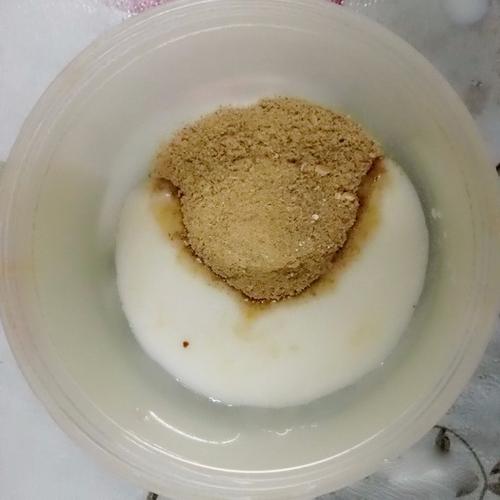 三七粉祛斑面膜制作图解