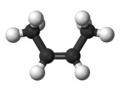 顺-2-丁烯分子结构示意图