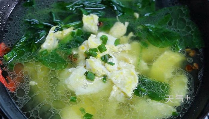 豌豆尖鸡蛋汤的做法 豌豆尖蛋汤怎么做
