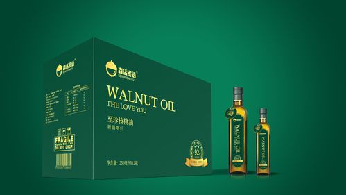新疆森活密语核桃油包装设计