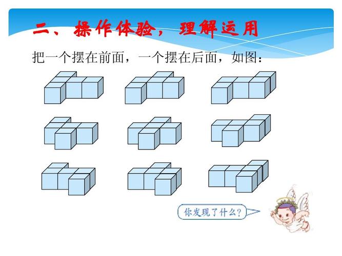 2015审定新人教版五年级数学下册《根据平面图形还原立体图形ppt课件