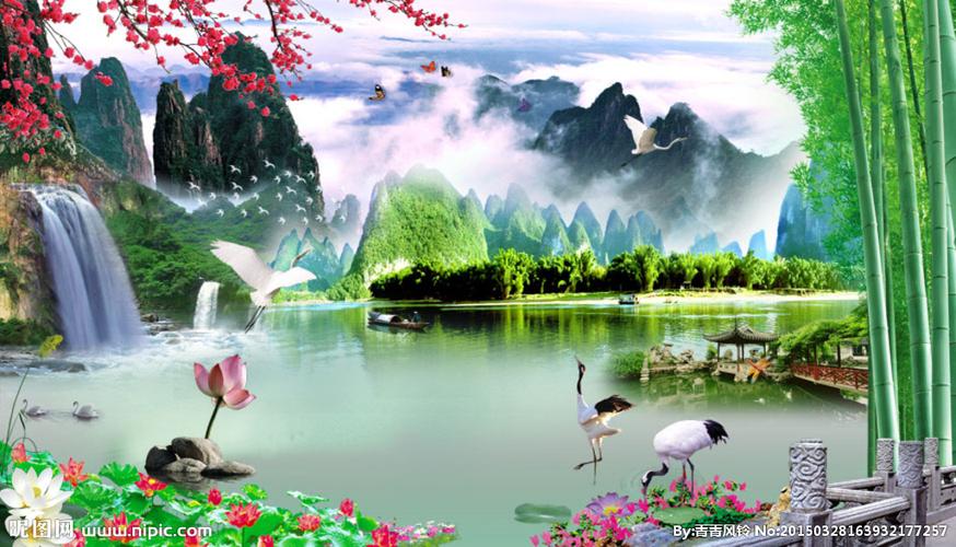 山水画