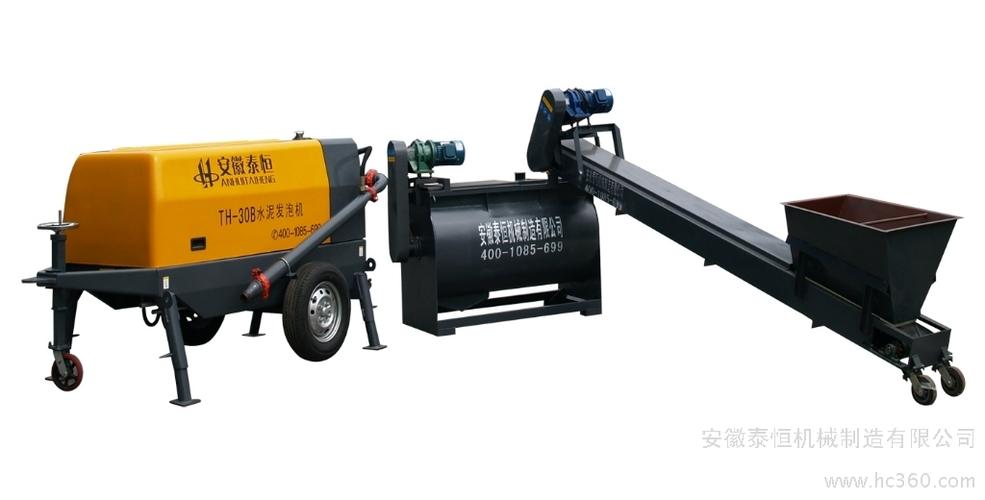 本图片来自安徽泰恒机械制造有限公司提供的安徽泰恒th-30b水泥发泡机
