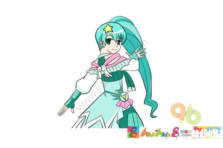 巴啦啦小魔仙之雅雅公主简笔画图片