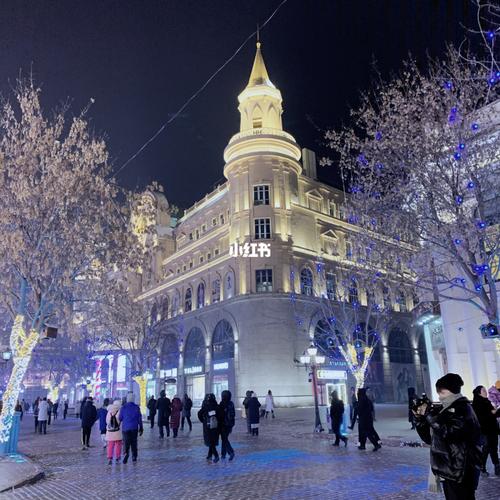 打卡哈尔滨|中央大街 第一场雪7615_中央大街_教堂_建筑_拍照