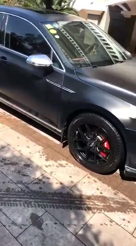 迈腾b8汽车改色贴膜黑武士系列