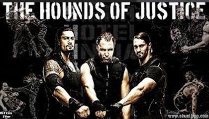 谁有wwe上面捍卫者的图片啊,最好是三个人在一起的,三克油