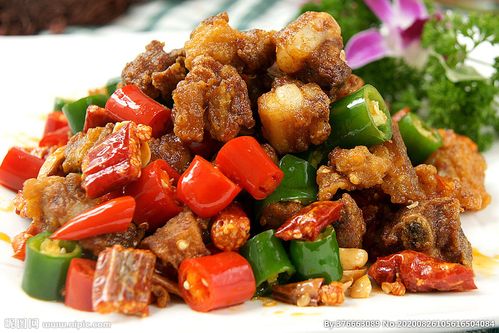 香辣排骨图片