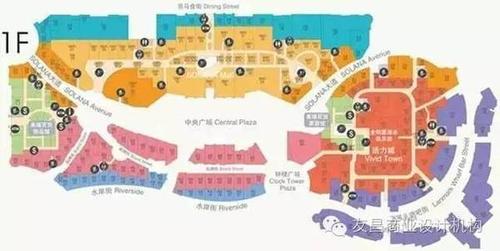 北京solana蓝色港湾平面图