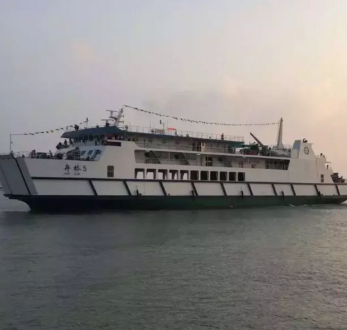 嗨!想坐刚出厂的新客轮来嵊泗吗?