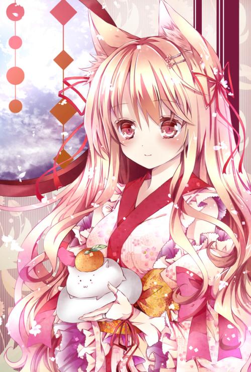 壁纸q版 二次元 卖萌 插画 动漫 - 堆糖,美图壁纸兴趣