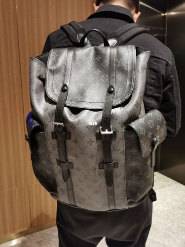 lv男士双肩包 christopher pm_男士双肩包_路易威登怎么样_礼物_通勤