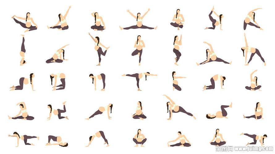 孕妇瑜伽动作