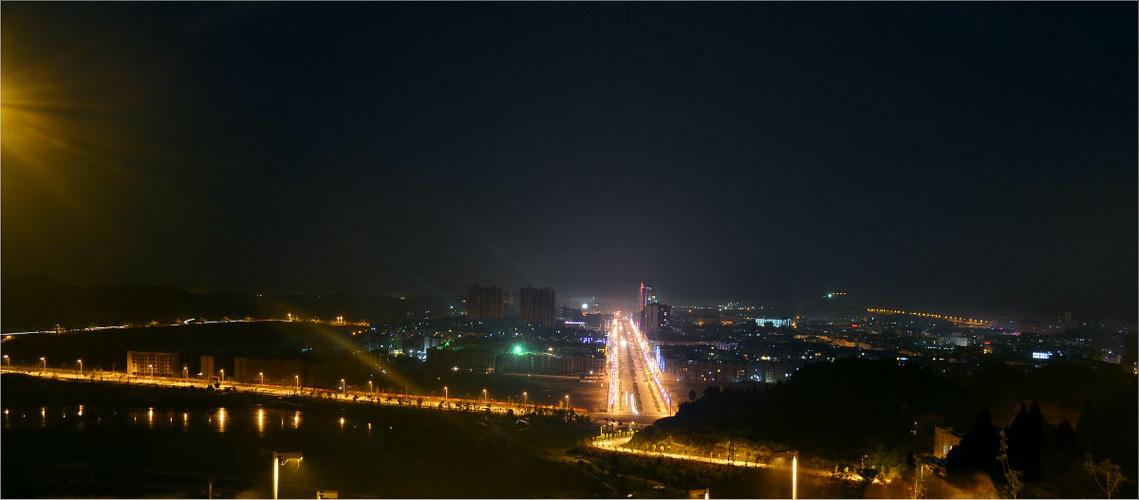 到目前为止最成功的乐至俯瞰夜景